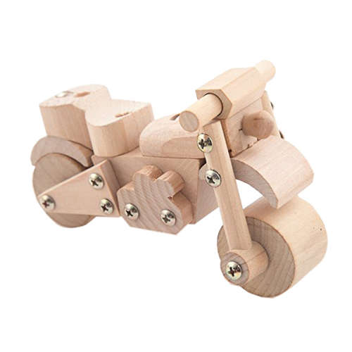 Wooden Classic Car Model Toy Unboxed