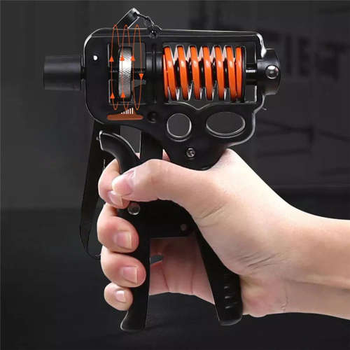 10kg-50kg Adjustable Hand Grip Strengthener Trainer Unboxed