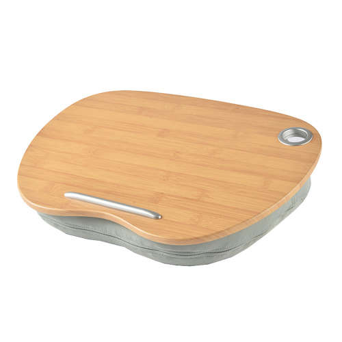Wood Multi-Function Knee Pad Lap Desk Pilliow for Laptop iPad Tablet Unboxed