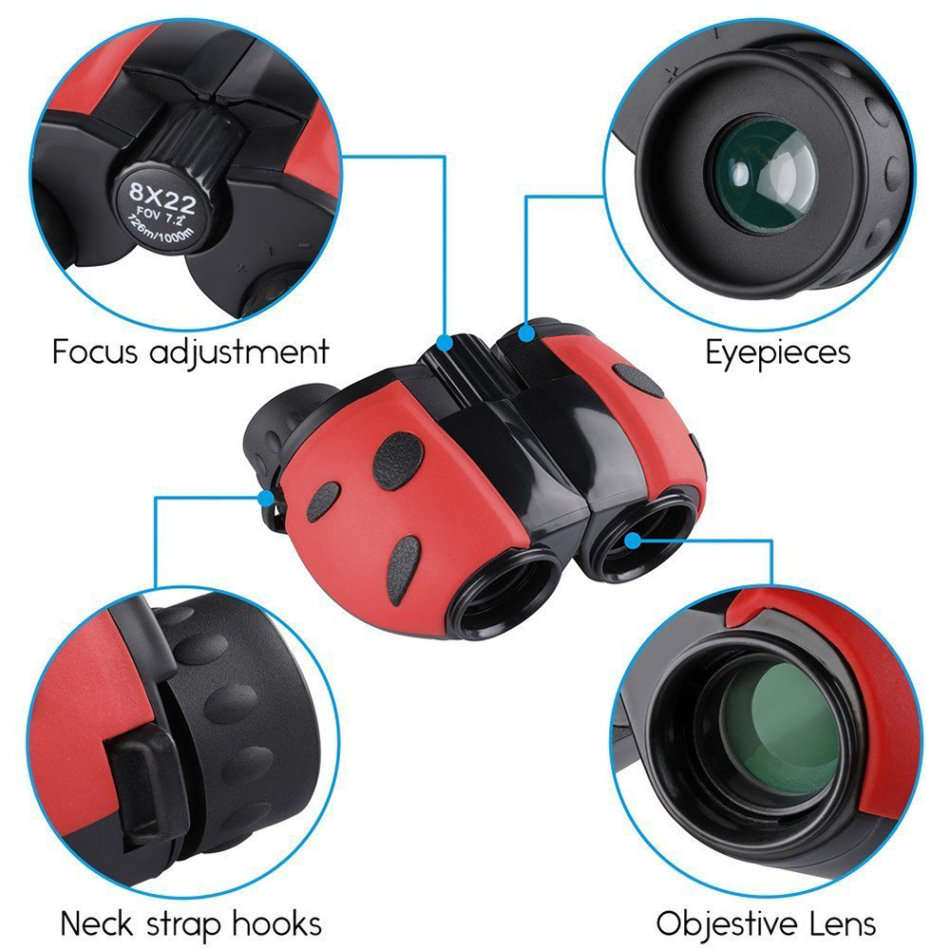 Outdoors Kids Fold Binoculars Unboxed