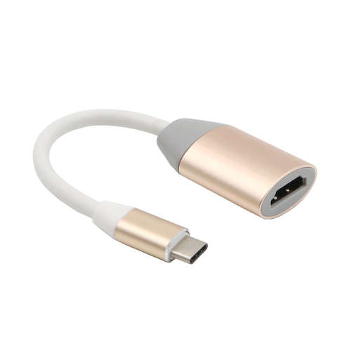 Type-C to HDMI Video Audio Adapter Cable Connectors Unboxed