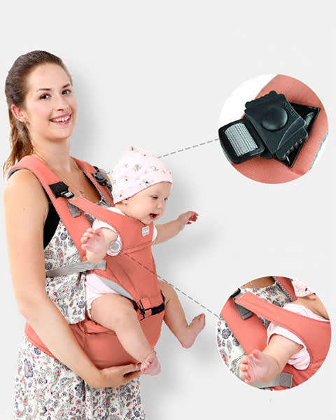 Ergonomic Baby Carrier with Hip seat Unboxed