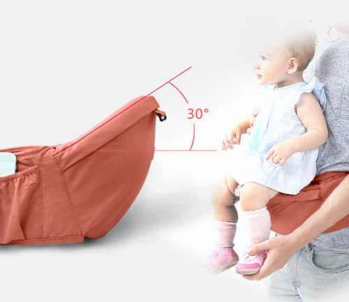 Ergonomic Baby Carrier with Hip seat Unboxed