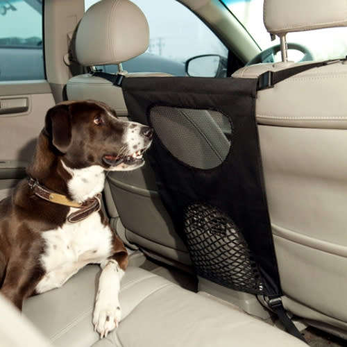 Backseat Pet Car Barrier, Dog Travel Automobile Protectors The Dog Car Block Unboxed