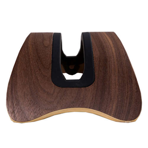 Vertical Tablet Stand Wood Fashion Arc Shape Stand Unboxed