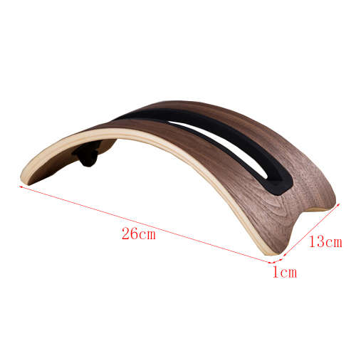 Vertical Tablet Stand Wood Fashion Arc Shape Stand Unboxed