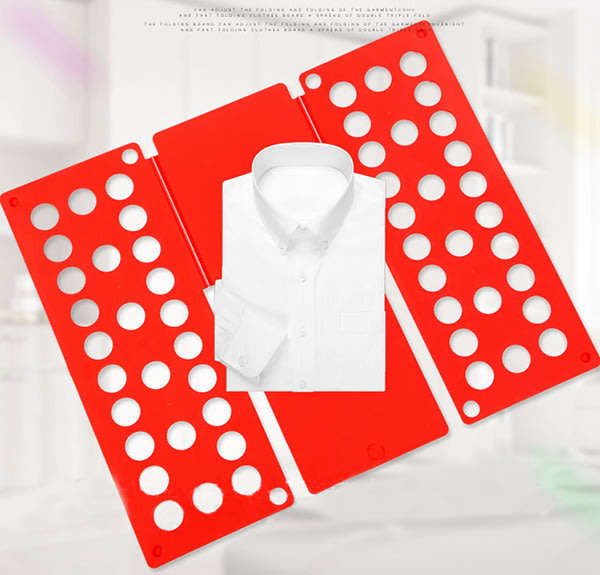 Folding Garment Board - Red Unboxed