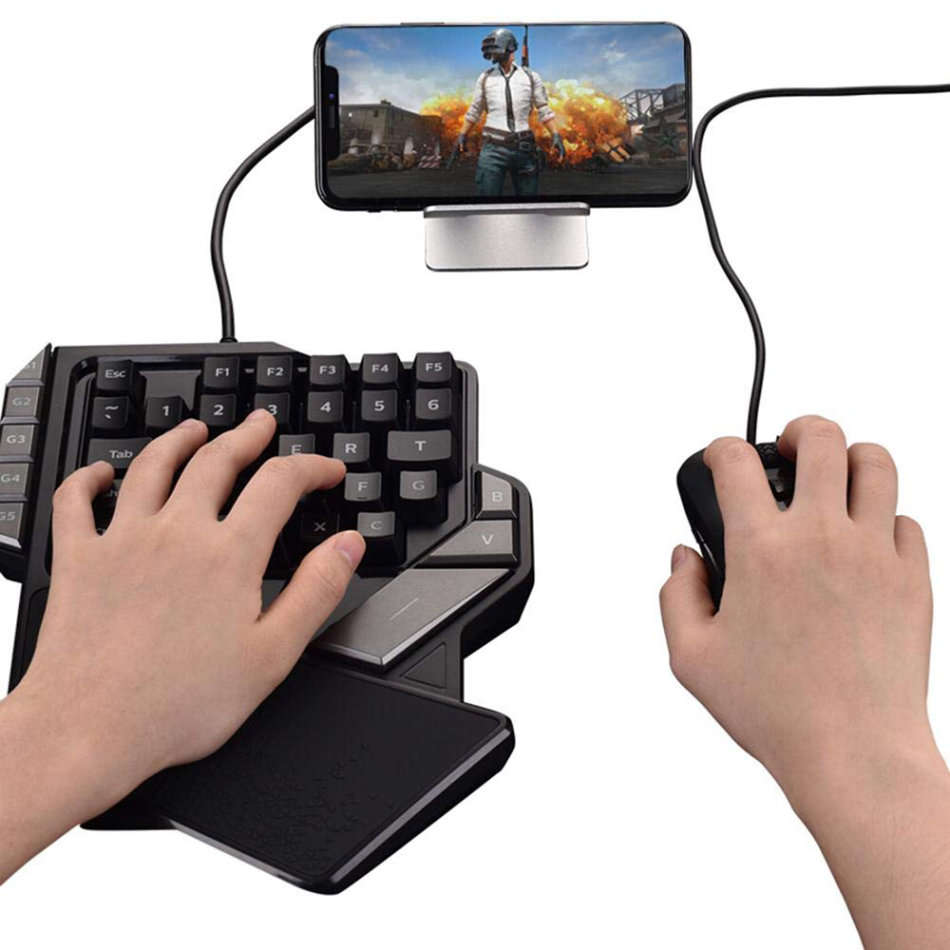 38-Keys USB One-Handed Gaming Keyboard Unboxed
