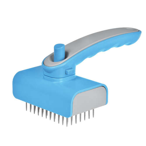 Self Cleaning Slicker Brush for Dogs & Cats Unboxed
