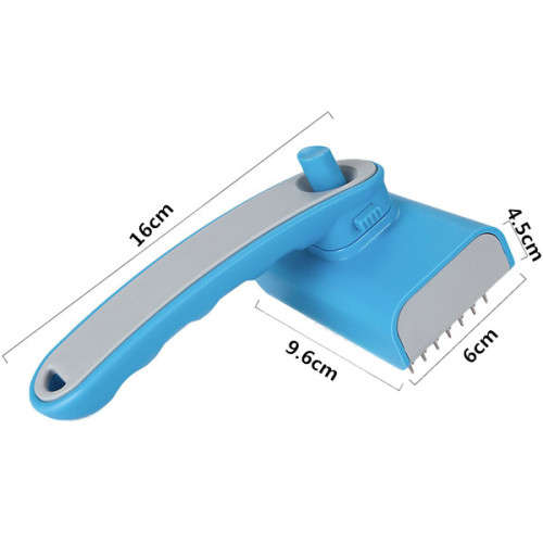 Self Cleaning Slicker Brush for Dogs & Cats Unboxed