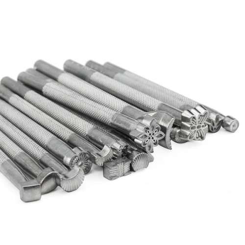 Leather Working Saddle Making Stamps Tools Set Unboxed