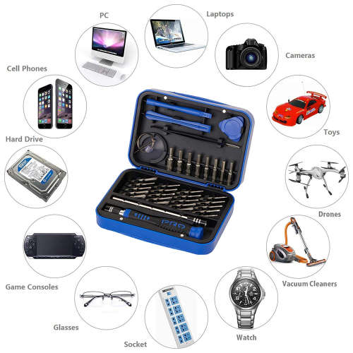 Professional 36 in 1 Precision Magnetic Screwdriver Set Unboxed
