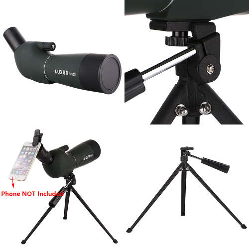 20-60x60 Zoom Fully Multi-Coated BAK4 45° Angled Spotting Scope Unboxed