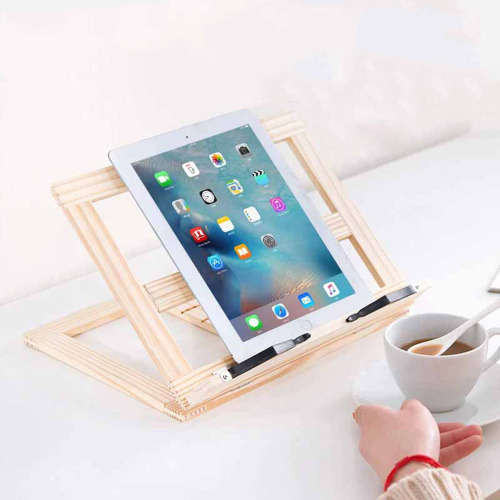 Wooden Bookrack Easel & Cookbook Holder Unboxed