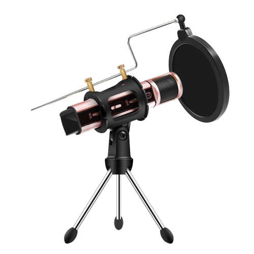 Foldable Desktop Mic Microphone Tripod Stand Unboxed