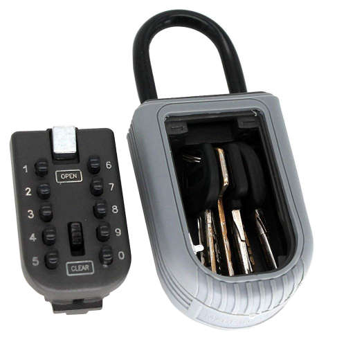 Portable Key Storage Wall Mount Safe Lock Key Box Unboxed