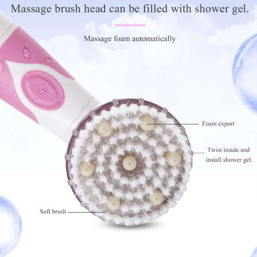 Spinning Electric Bath Brush Massage Shower Brush Unboxed