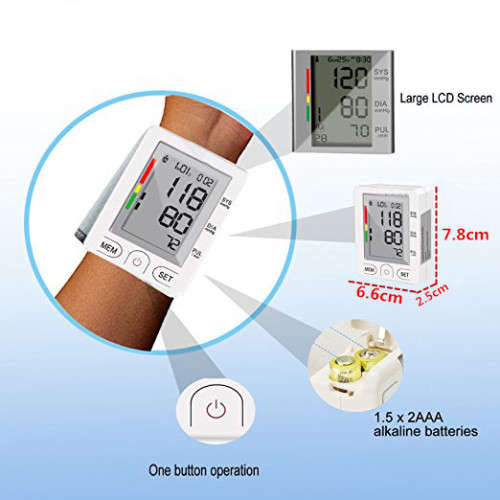 Automatic Wrist Band Blood Pressure Monitor Unboxed