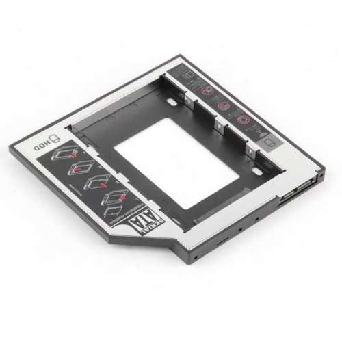9.5mm SATA to SATA 2nd SSD HDD Hard Drive Caddy Adapter Tray Enclosures for Laptop Unboxed