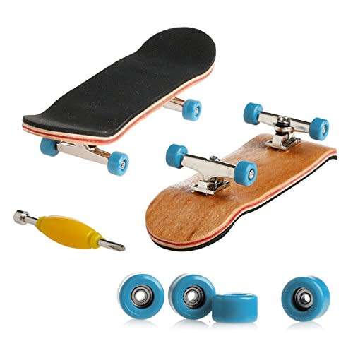 Wooden Fingerboard Finger Skate Board Unboxed