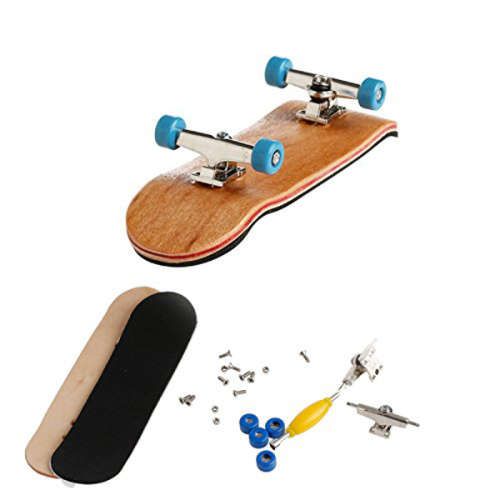 Wooden Fingerboard Finger Skate Board Unboxed