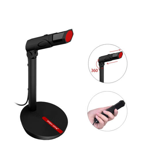 Desktop USB Microphone with stand for Computer Laptop Unboxed