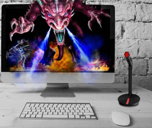Desktop USB Microphone with stand for Computer Laptop Unboxed
