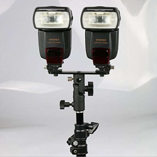 Adjustable Double Flash Holder Light Stand Unboxed