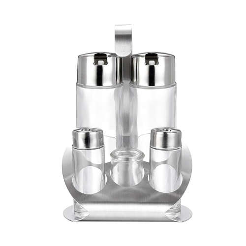 Olive Oil and Vinegar Bottle Set - 5 Piece Unboxed