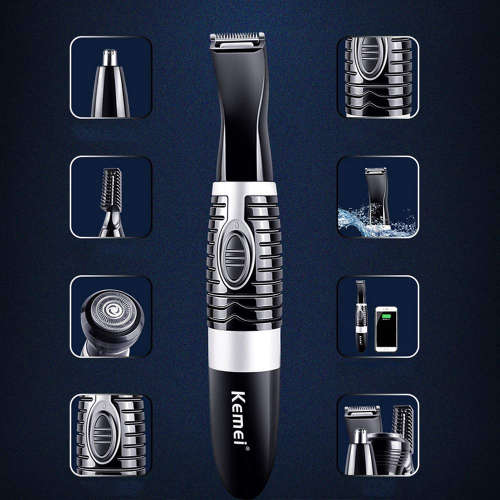 4 in 1 Multifunctional Shaver Suit - Black Unboxed