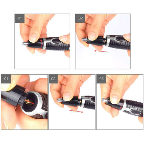 4 in 1 Multifunctional Shaver Suit - Black Unboxed