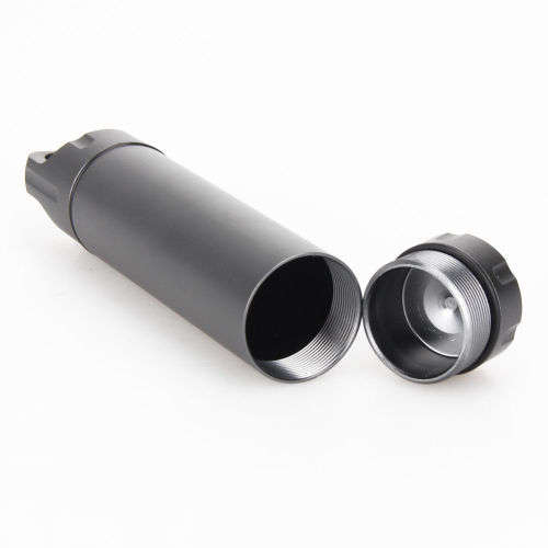 Aluminum Alloy EDC Survival Waterproof Pill Match Case Container Unboxed