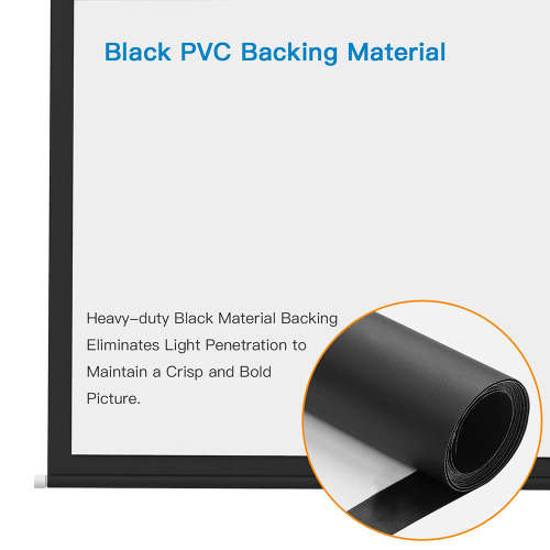 Manual Pull Down 16:9 Projector Screen - 100" Unboxed