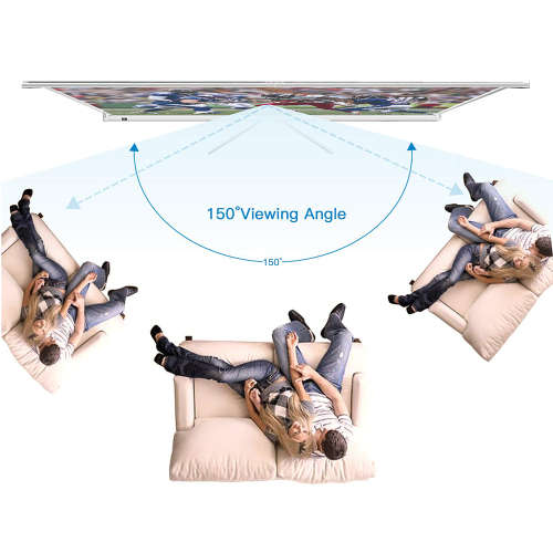 Manual Pull Down 16:9 Projector Screen - 100" Unboxed