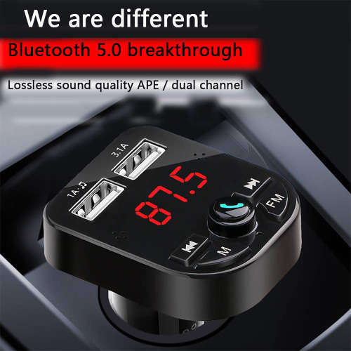 Wireless Bluetooth FM Transmitter Wireless Receiver & Music Stereo Adapter Unboxed