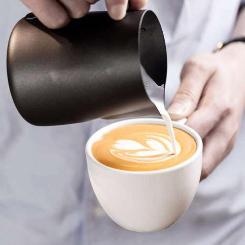 600ML Non-Stick Stainless Steel Milk Frothing Pitcher Unboxed