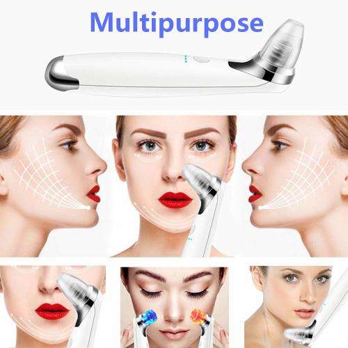 Electric Vacuum Pore Cleaner Blackhead Remover-White Unboxed