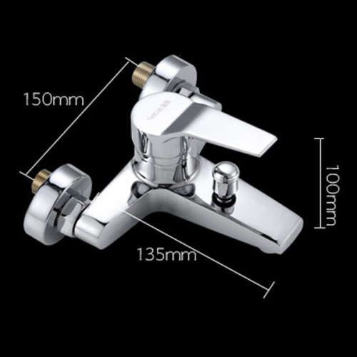 Handheld Shower Mixer Set with Single Handle Unboxed