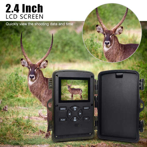 16MP HD 1080P Wildlife IR Trail Night Vision Scouting Hunting Camera Unboxed