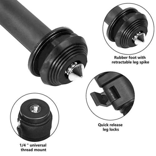 4-Section Ultra Heavy Duty Cameras Monopod Unboxed