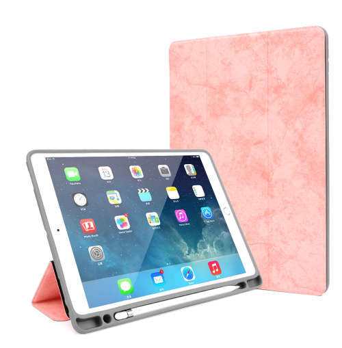 Smart TPU Case Cover With Pencil Holder For iPad-9.7 inch(Pink) Unboxed