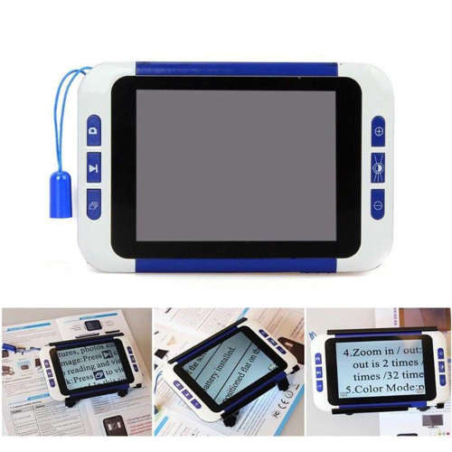 3.5 Inch 32X Portable Digital LCD Magnifier for Old Man Children Unboxed