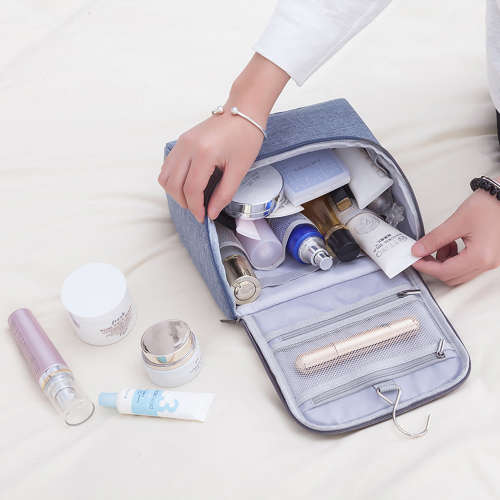Unisex Travel Waterproof Cosmetic Toiletry Bag-Blue Unboxed