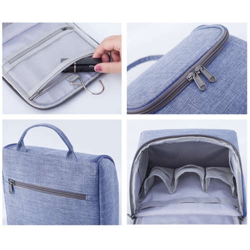 Unisex Travel Waterproof Cosmetic Toiletry Bag-Blue Unboxed