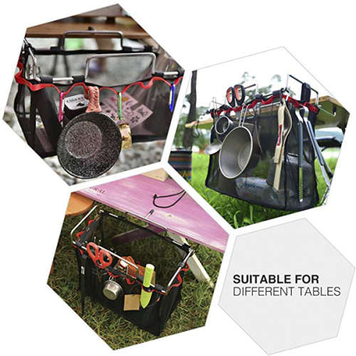 Outdoor Camping Storage Mesh Bag Unboxed