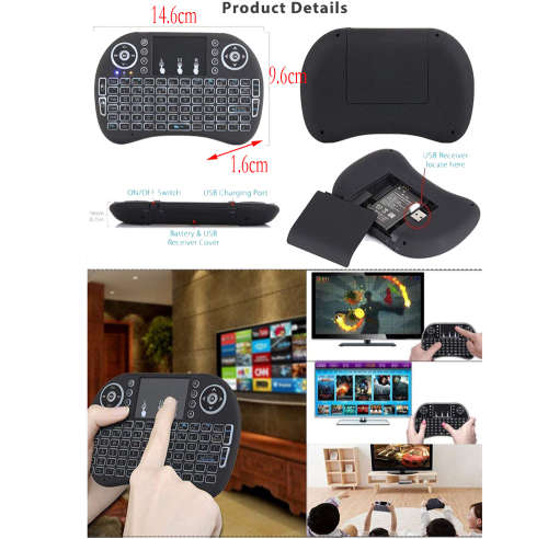 Mini Wireless Keyboard With Touchpad Mouse Unboxed