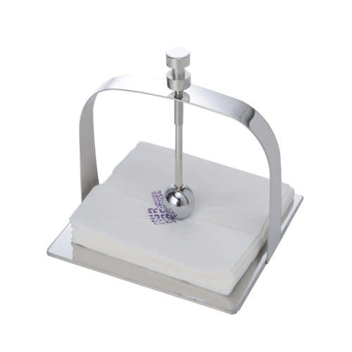 Stainless Steel Gripping Ball Tissue Holder Stand Unboxed