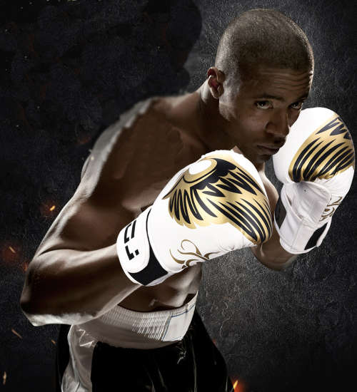 Pro Style Boxing Training Gloves - 1 Pair Unboxed