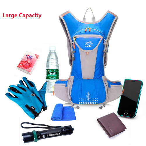 15L Ultralight Outdoor Hydration Backpack - Blue Unboxed