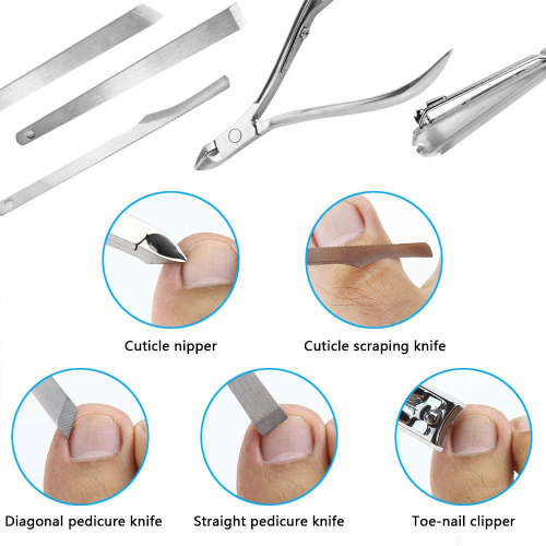 18 In 1 Professional Full Stainless Steel Nail Clipper Tool Set Unboxed
